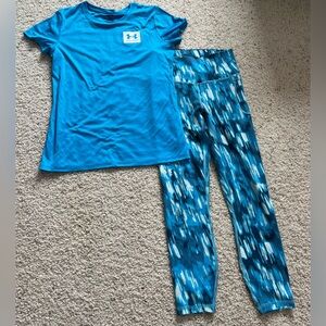 Under Armour Vibrant Blue Activewear Set